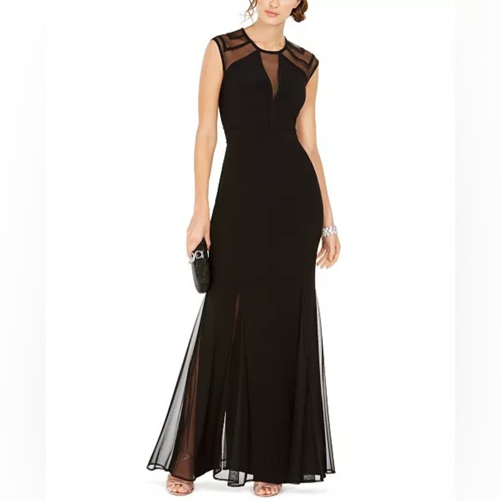 GEOMETRIC LllUCION GOWN